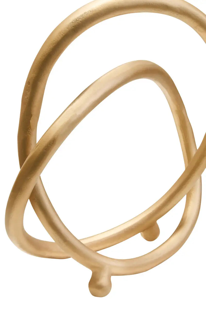 Large Twisted Knot Sculpture - 2 COLOURS