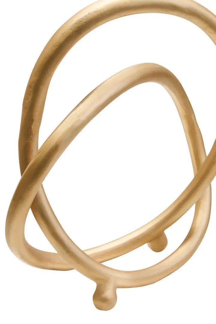 Large Twisted Knot Sculpture - 2 COLOURS