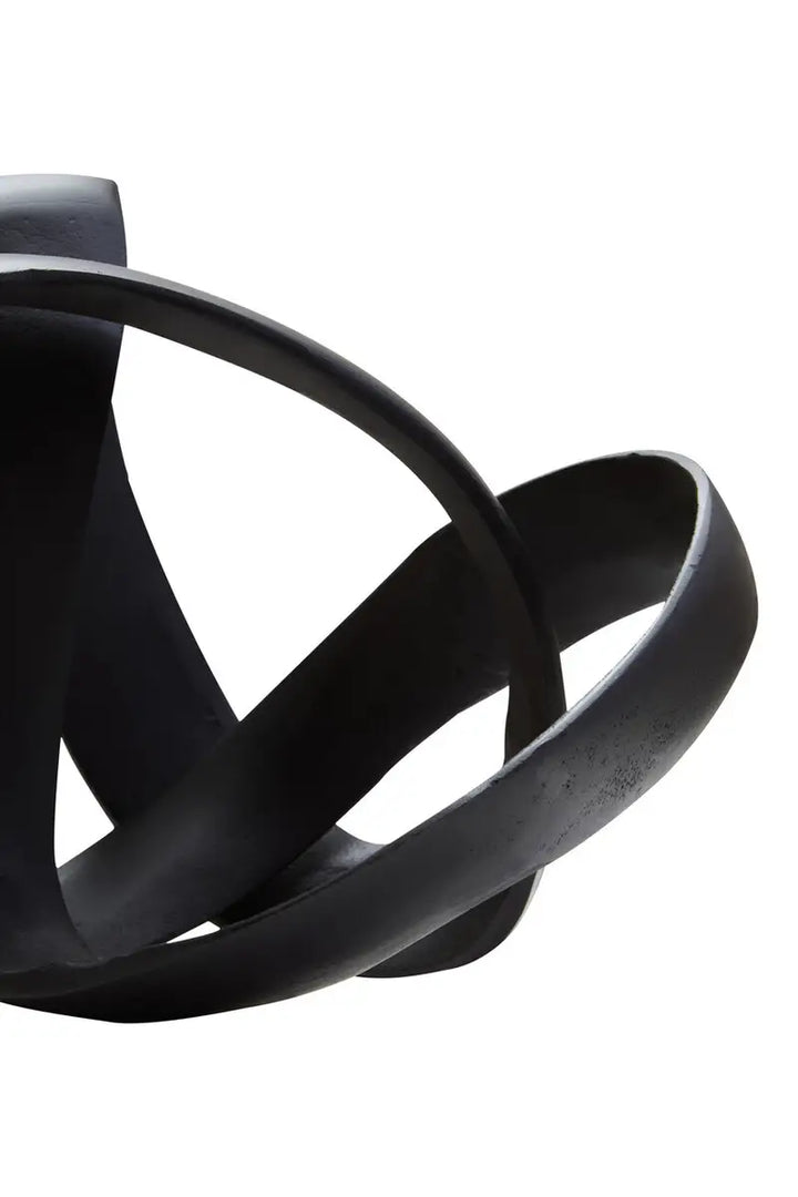 Black Knot Sculpture