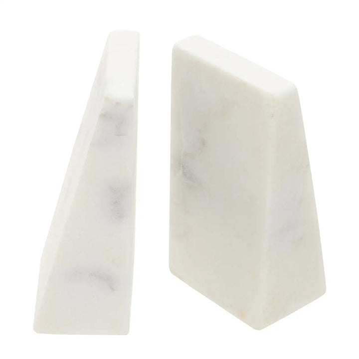 Triangular Marble Bookends