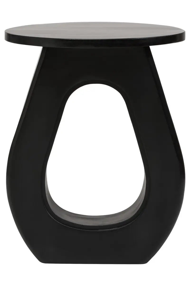 Modern Wooden Black Accent Table