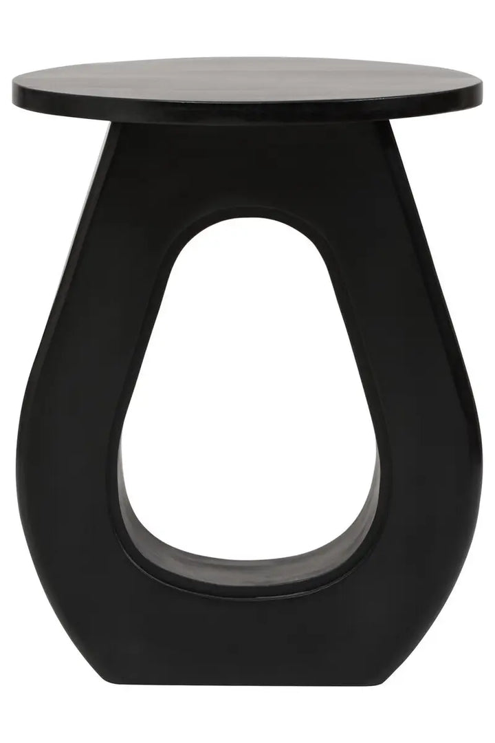 Modern Wooden Black Accent Table