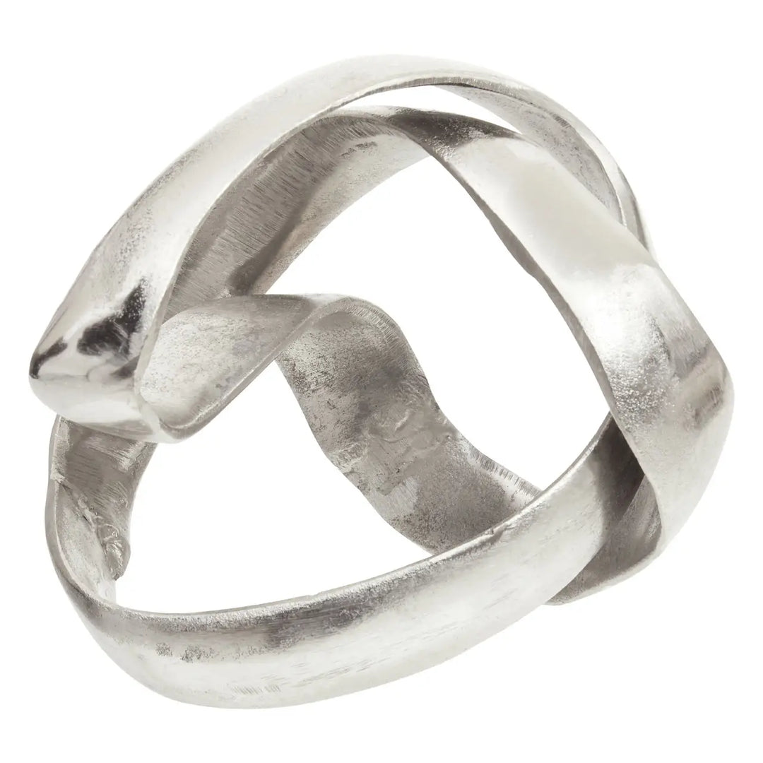 Silver Knot Sculpture