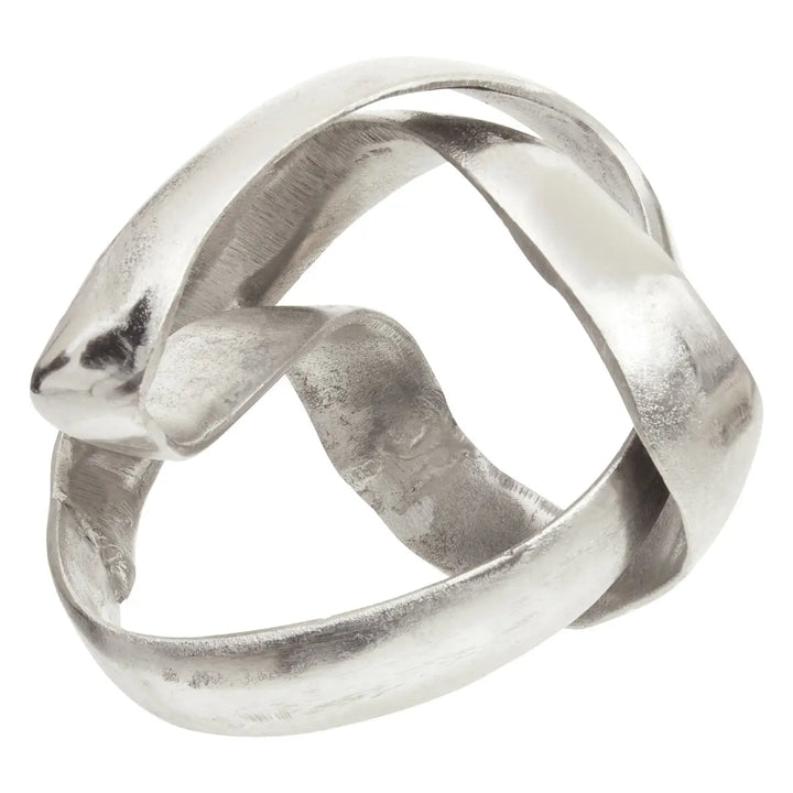 Silver Knot Sculpture