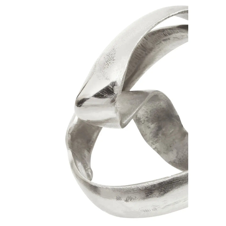 Silver Knot Sculpture