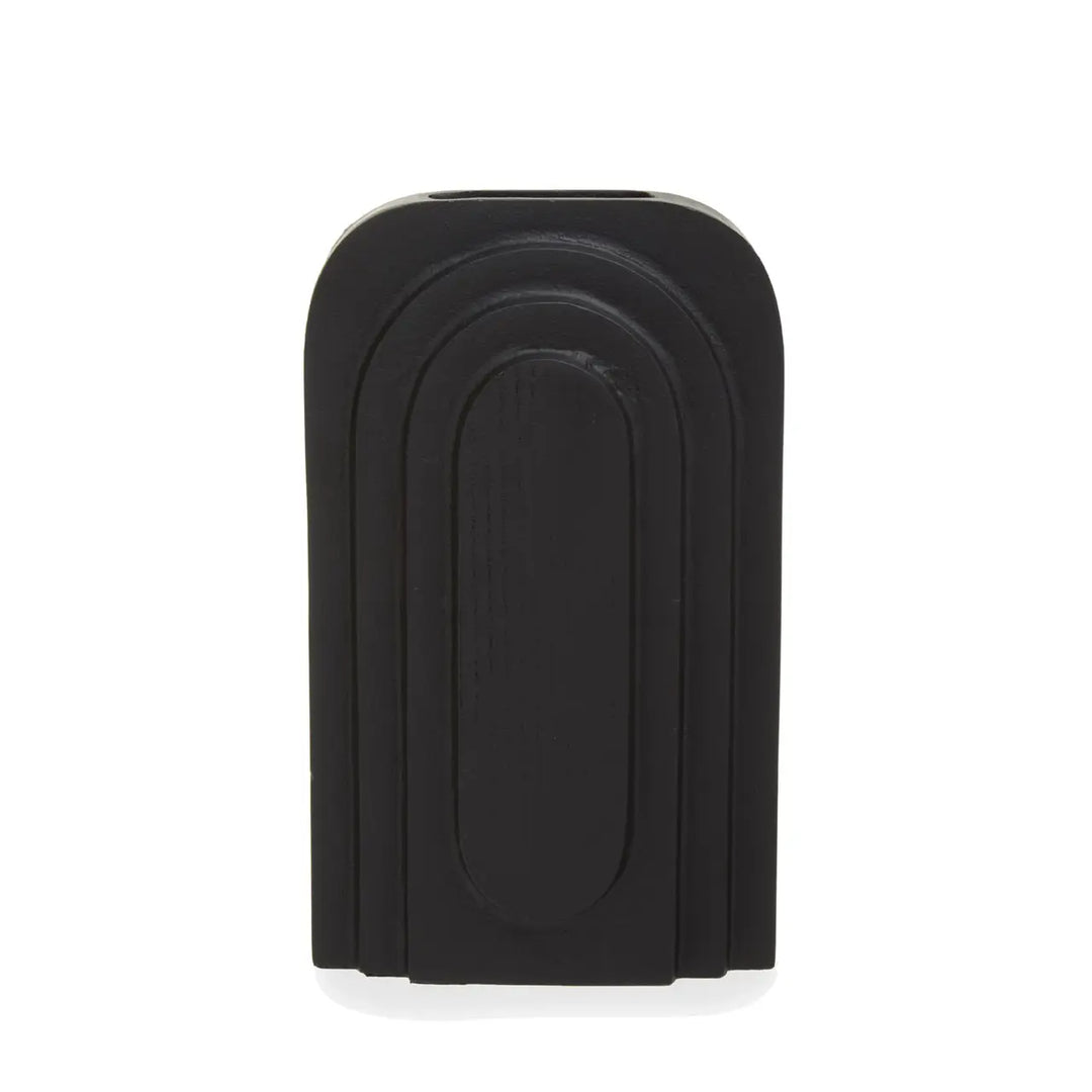 Tall Black Vase