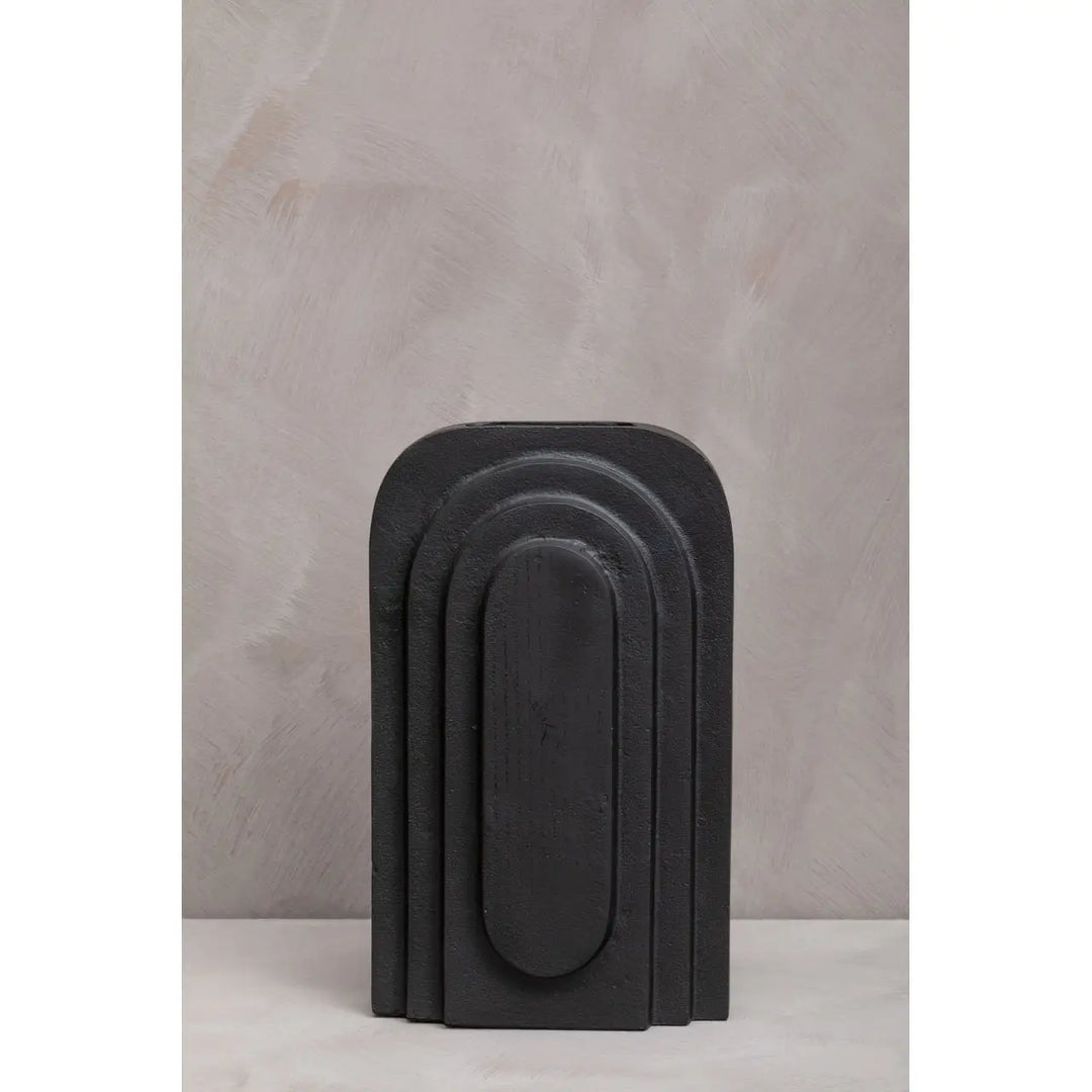 Tall Black Vase