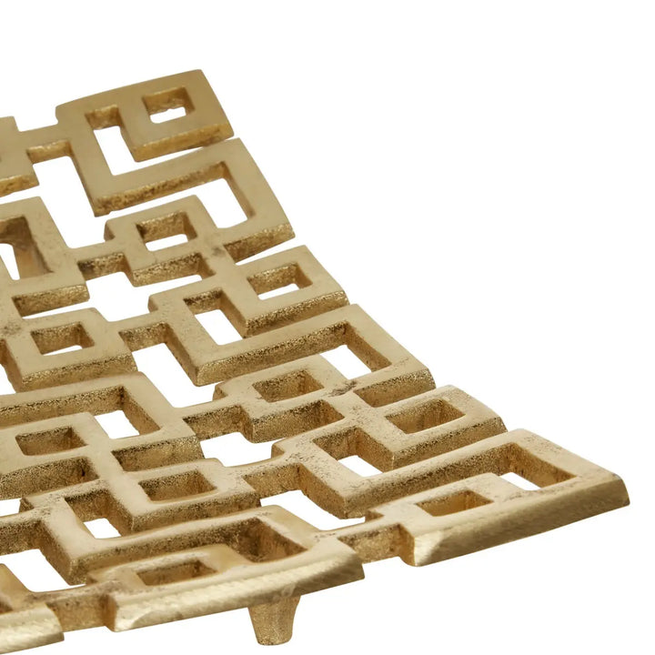 Geometric Decorative Plate - 2 COLOURS