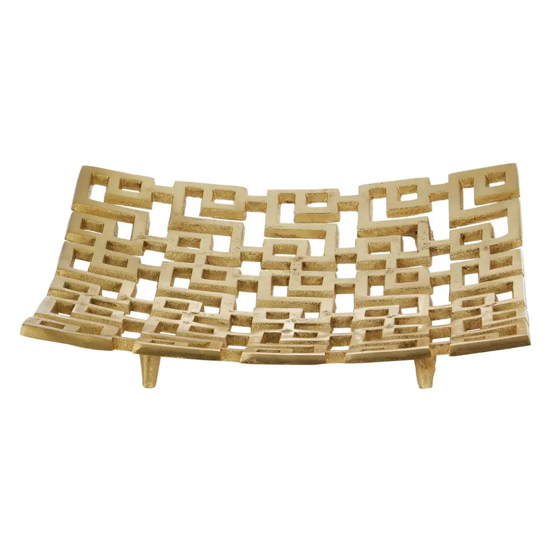 Geometric Decorative Plate - 2 COLOURS