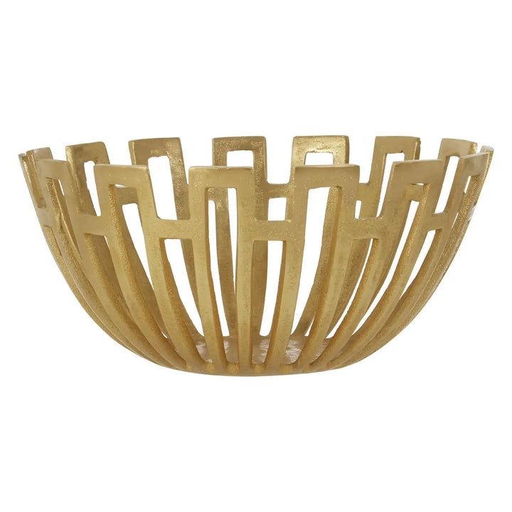 Large Geometric Decorative Bowl - 2 COLOURS