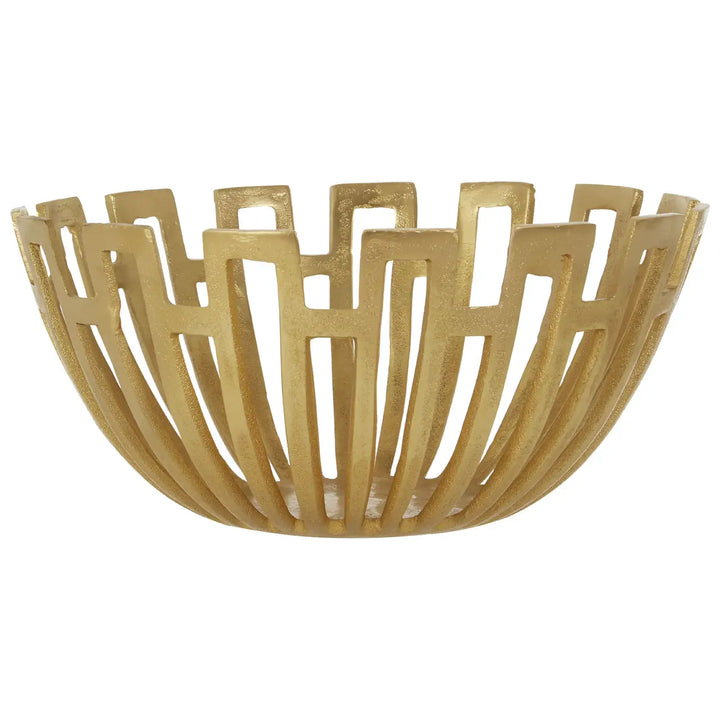 Large Geometric Decorative Bowl - 2 COLOURS