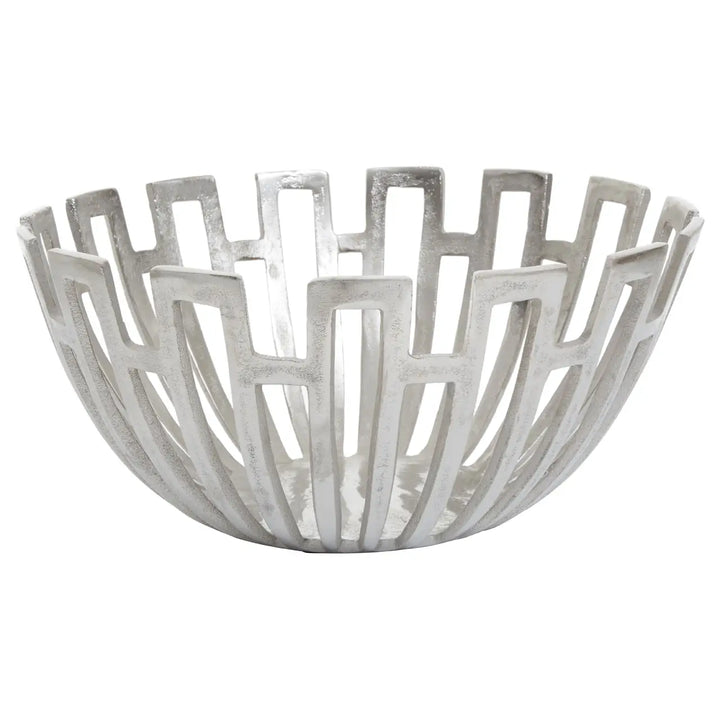 Large Geometric Decorative Bowl - 2 COLOURS