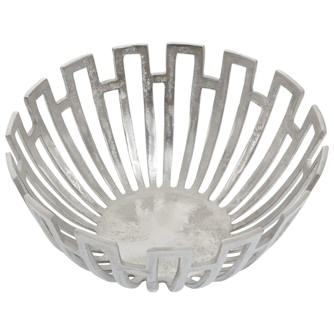 Large Geometric Decorative Bowl - 2 COLOURS