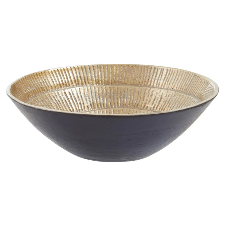 Denali Black & Gold Decorative Bowl - 2 SIZES
