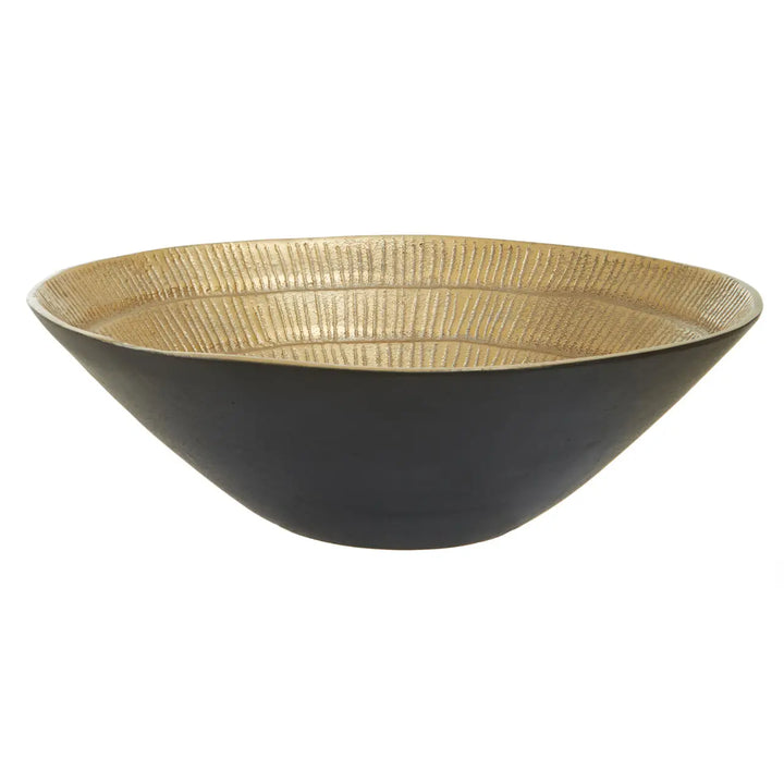 Denali Black & Gold Decorative Bowl - 2 SIZES
