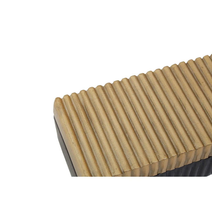 Denali Black & Gold Trinket Box