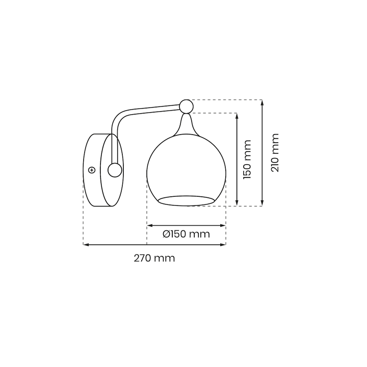 Europa Lighting Monte Wall Light