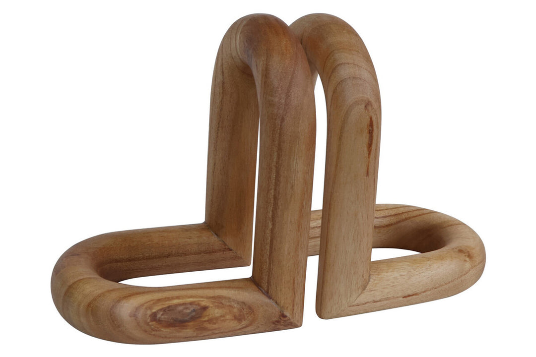 Scandi Wooden Bookends