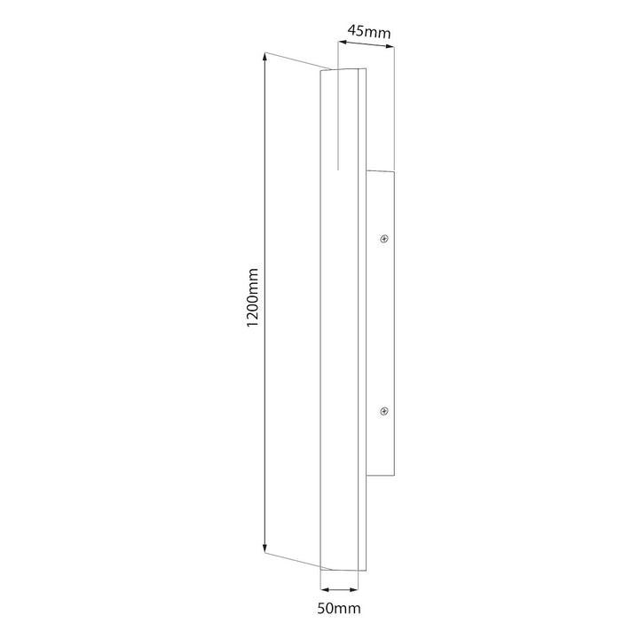 Burgess Architectural Linear Outdoor Wall Light – 1200mm – IP54