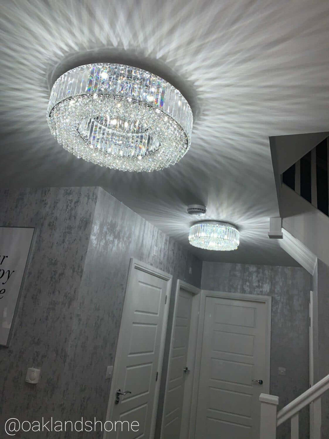 Salzburg Small Crystal Polo Flush