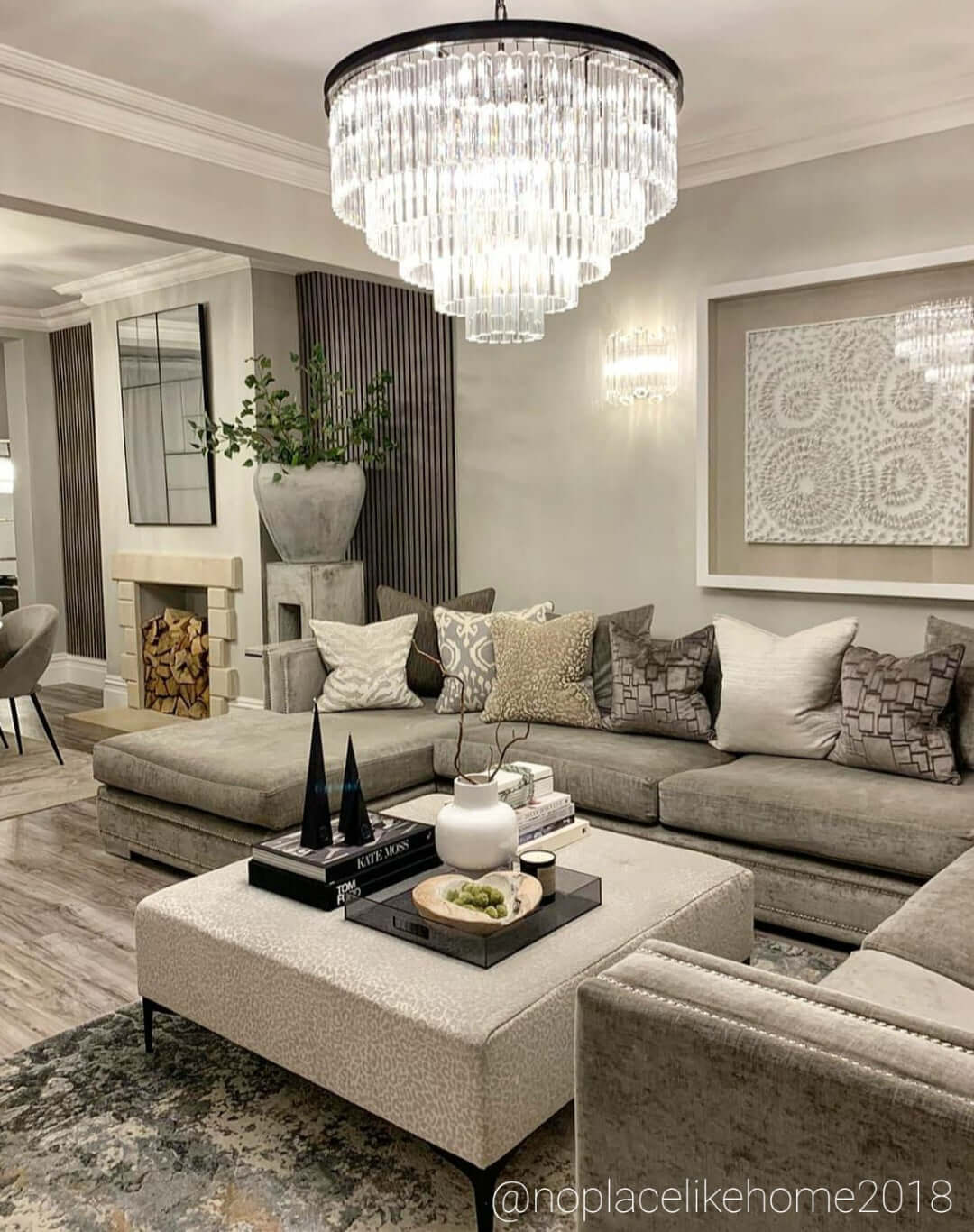 Seville Tiered Crystal Chandelier