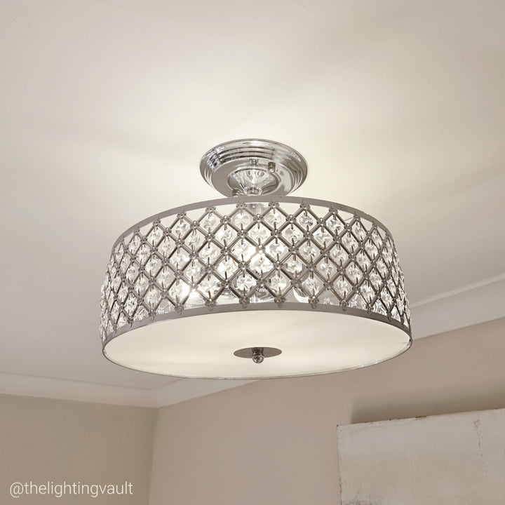 Brisbane Semi Flush - 2 COLOURS