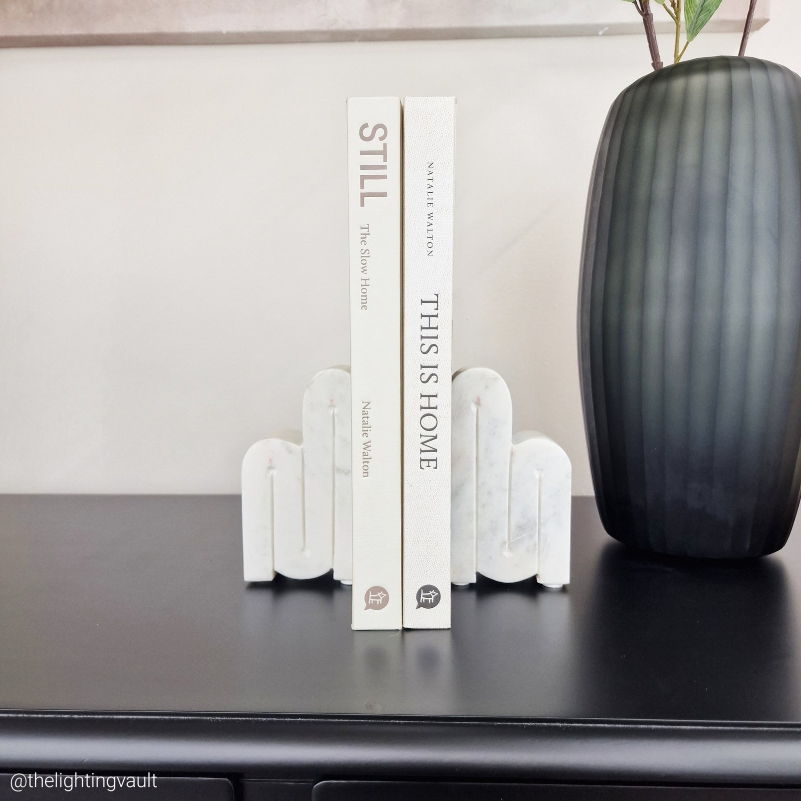Modern Marble Bookends