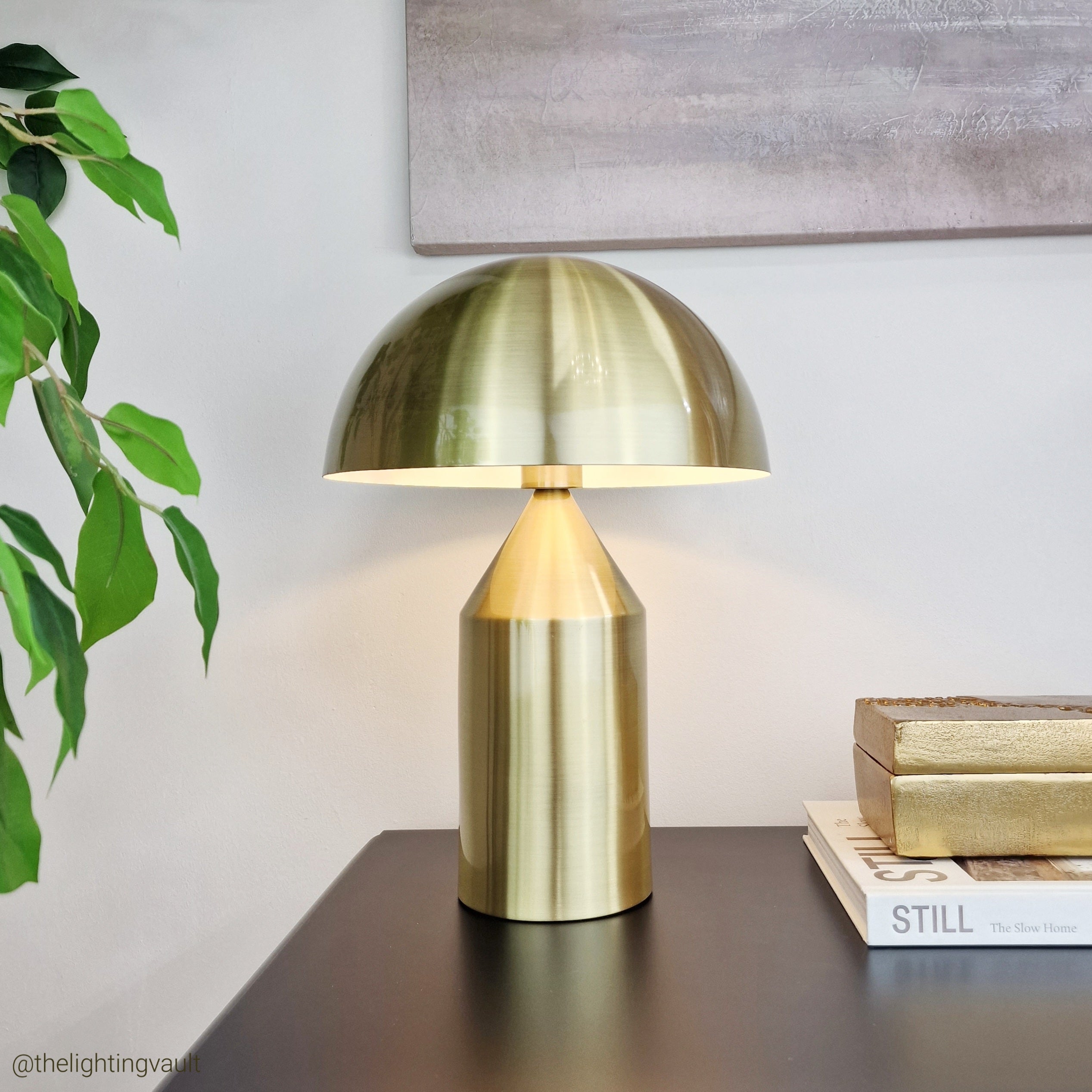 Dome collection clearance accent lamp gold