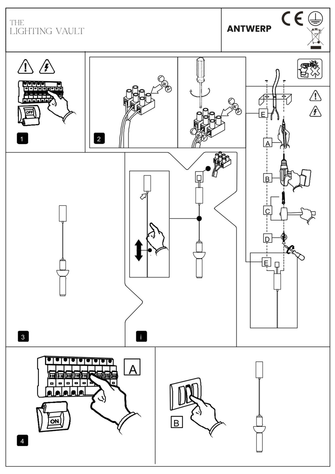 Antwerp Pendant Light