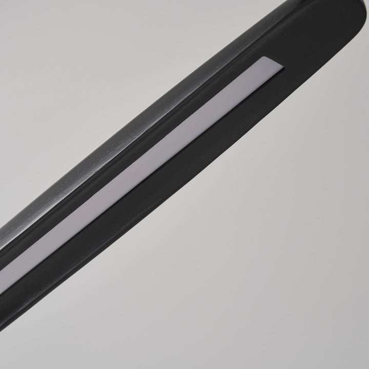 Ceduna Black Wooden LED Pendant Bar
