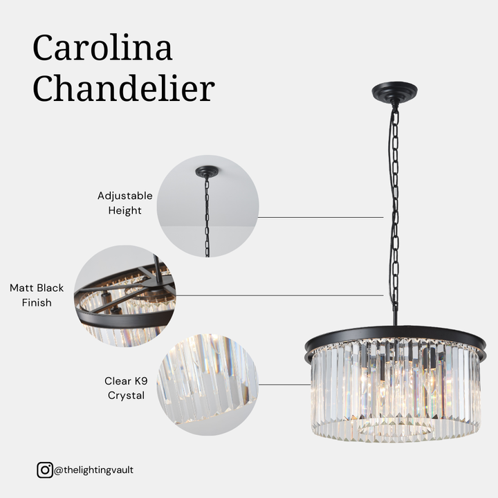 Carolina Chandelier - 2 SIZES