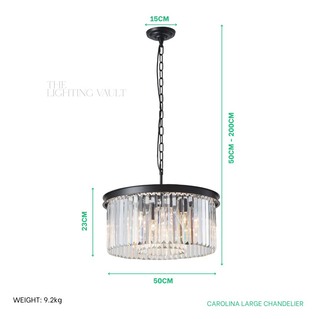 Carolina Chandelier - 2 SIZES