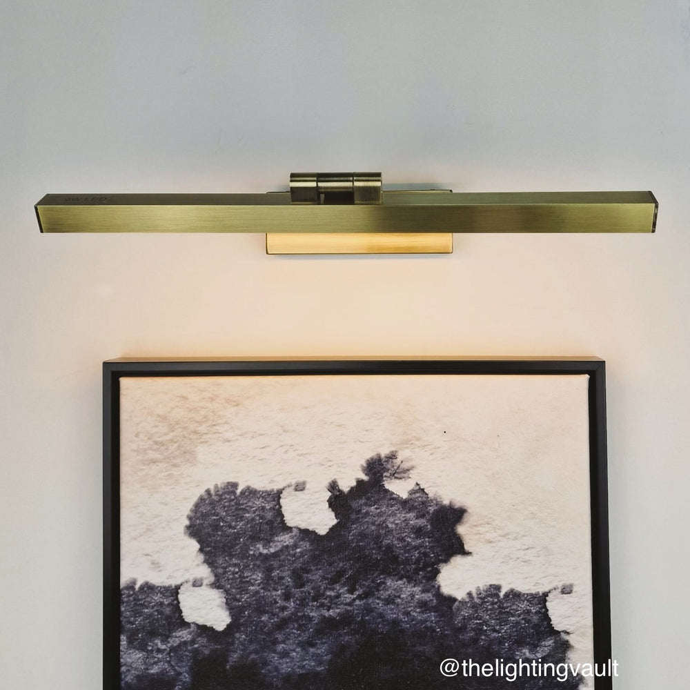 Modern Bronze LED Picture Artwork Wall Light