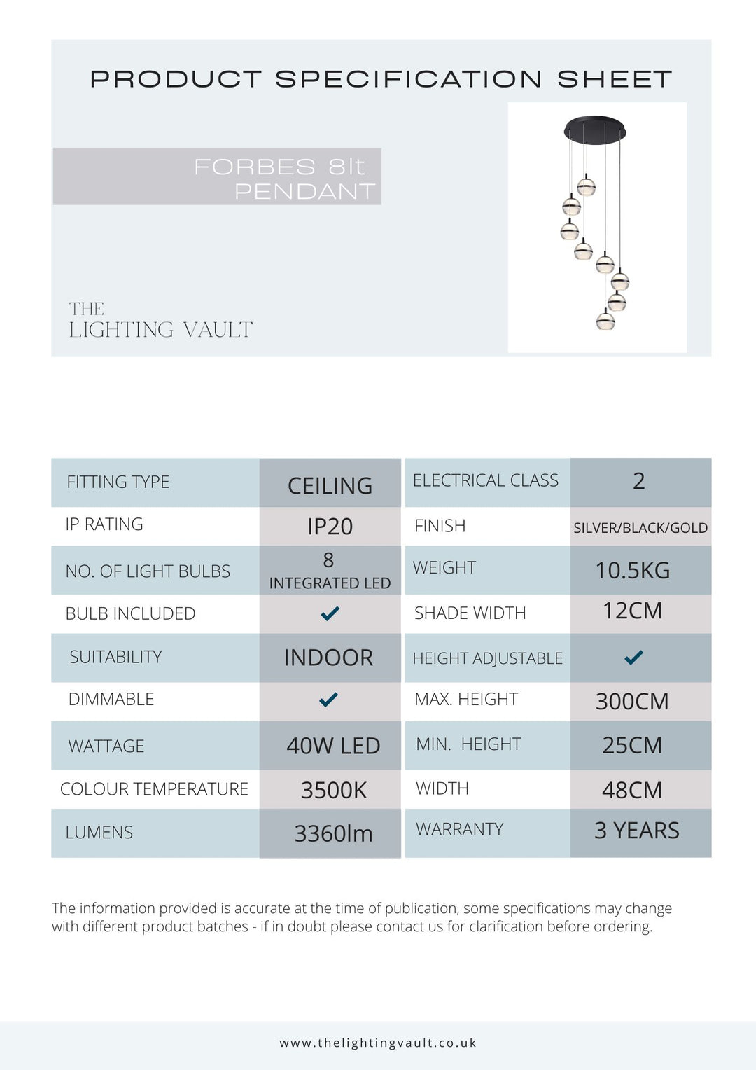 Forbes 14-Light Spiral Pendant