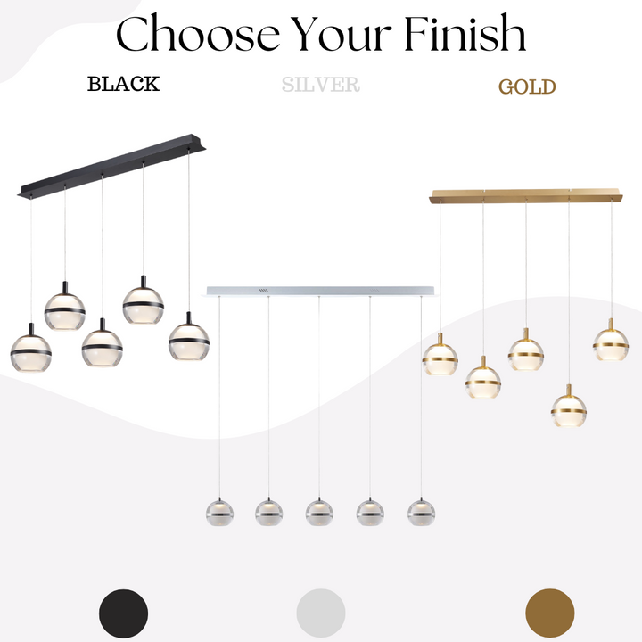 Forbes 5-Light Pendant Bar