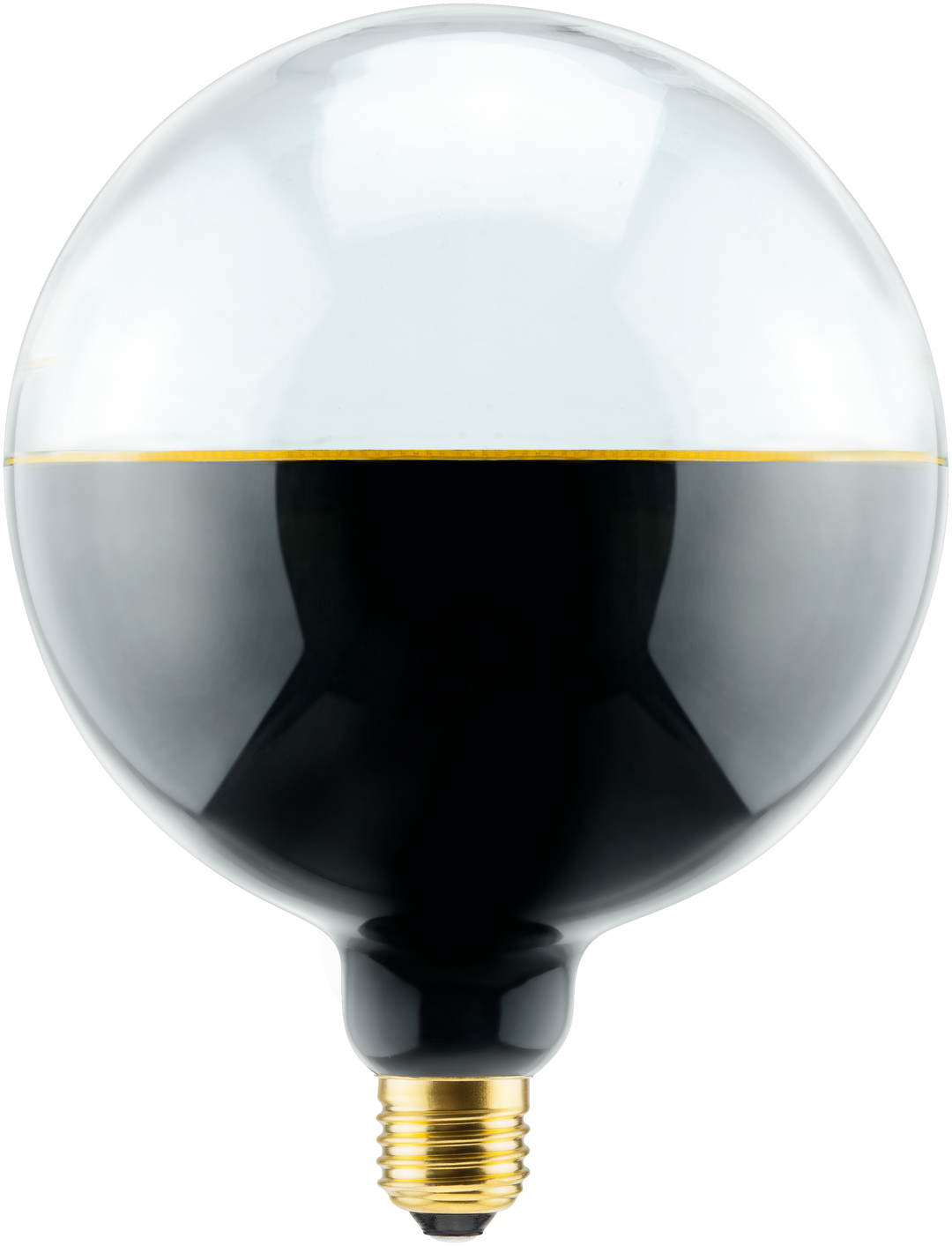 Roma Black Globe Light Bulb - 3 SIZES