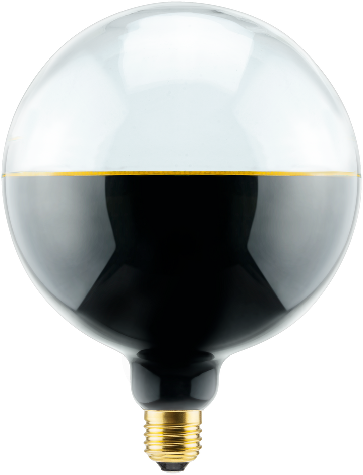 Roma Black Globe Light Bulb - 3 SIZES