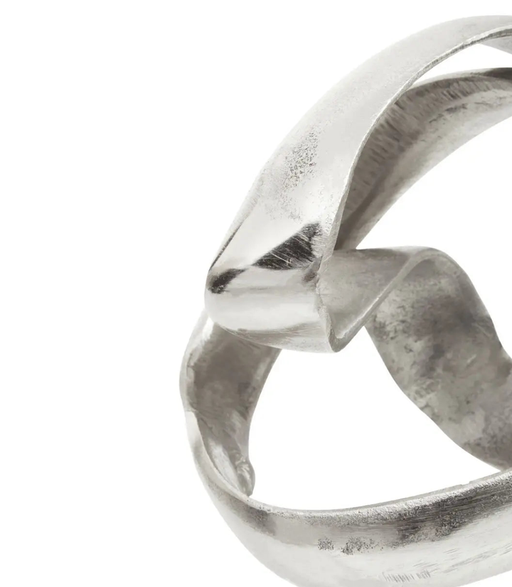 Silver Knot Sculpture