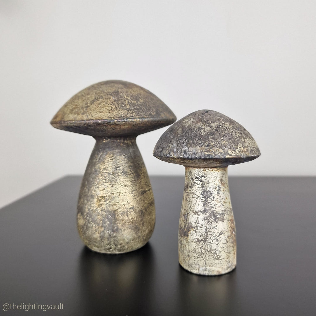 Decorative Bronze Mushroom - 2 SIZES