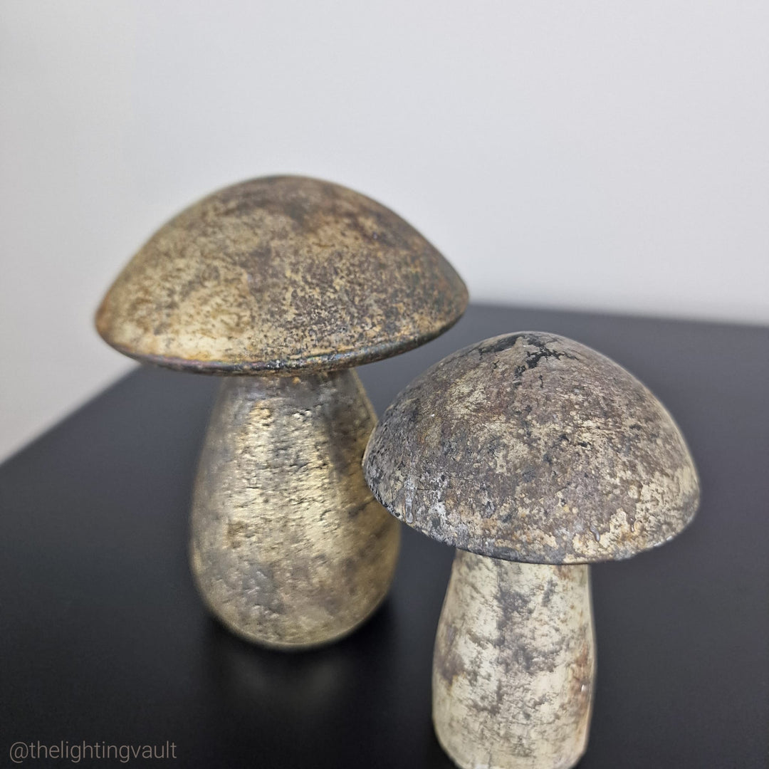 Decorative Bronze Mushroom - 2 SIZES