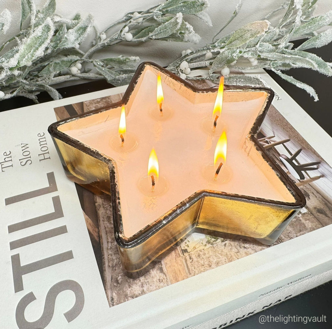 Gold Star Multi Wick Balsam Cedar Scented Candle