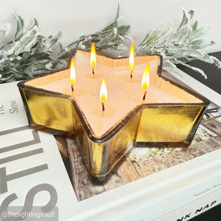 Gold Star Multi Wick Balsam Cedar Scented Candle