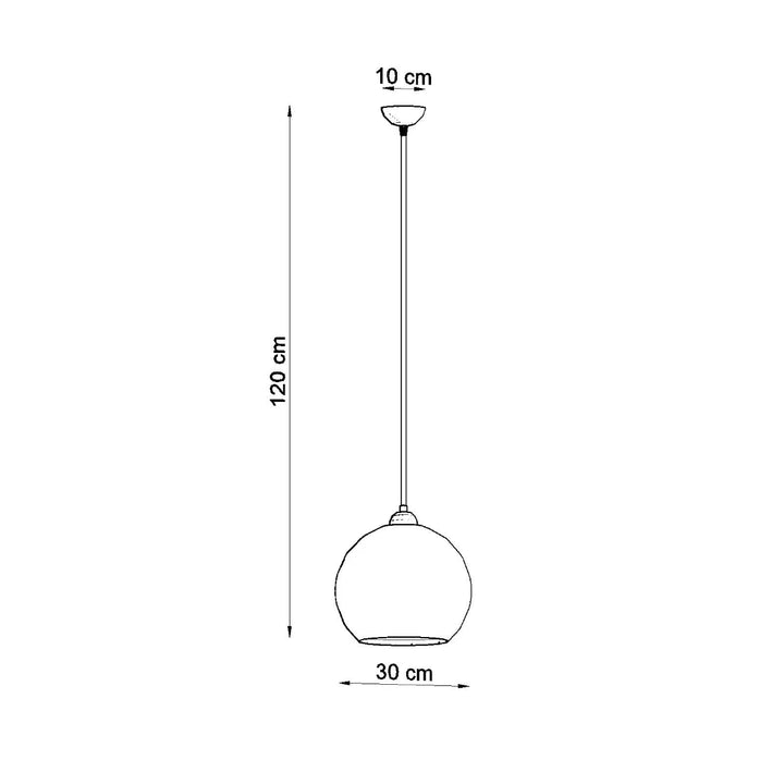 Jasper Pendant Light – Clear or Graphite Glass