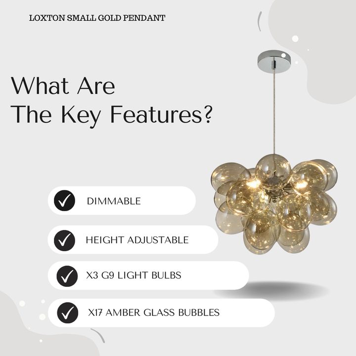 Loxton Small Pendant Gold