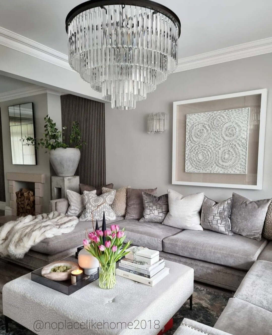Seville Tiered Crystal Chandelier