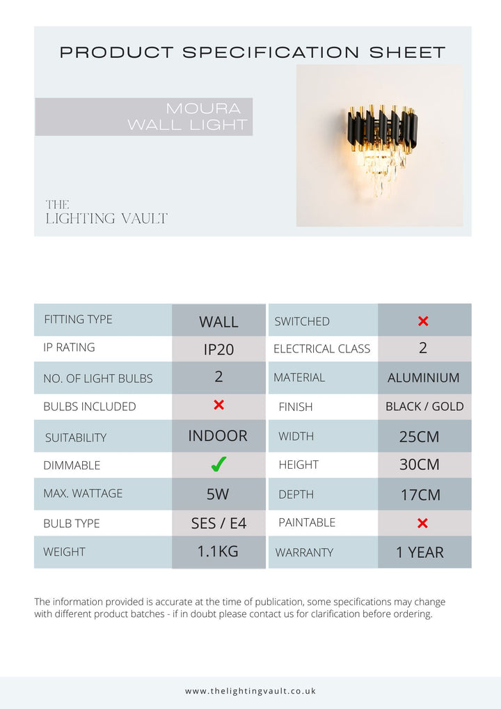 Moura Wall Light
