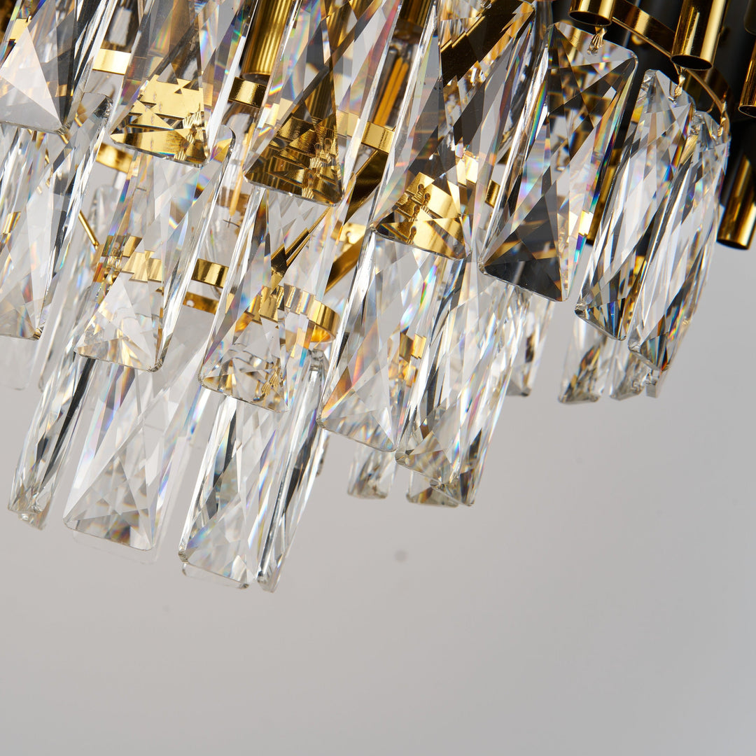 Moura Black & Gold Chandelier