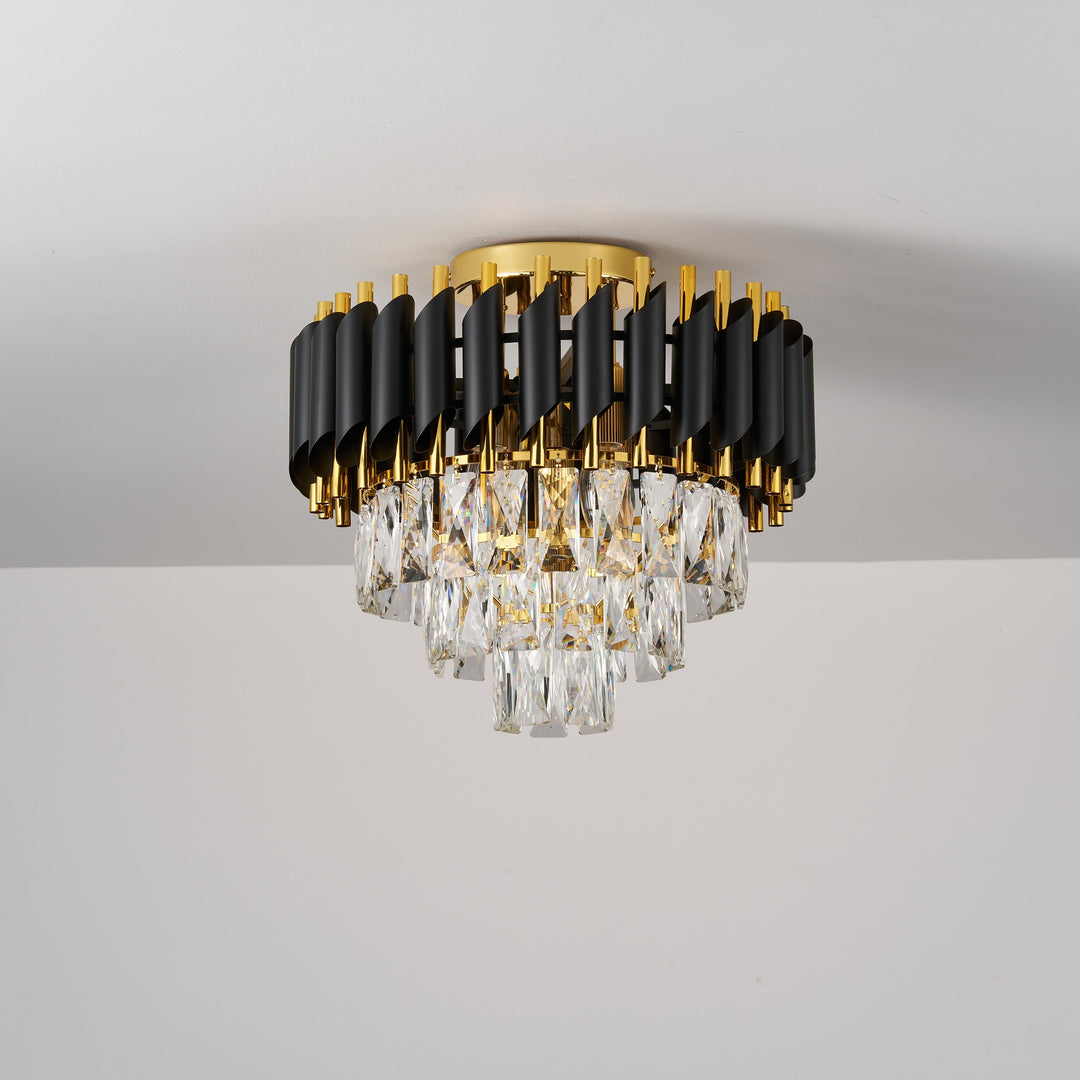 Moura Black & Gold Flush