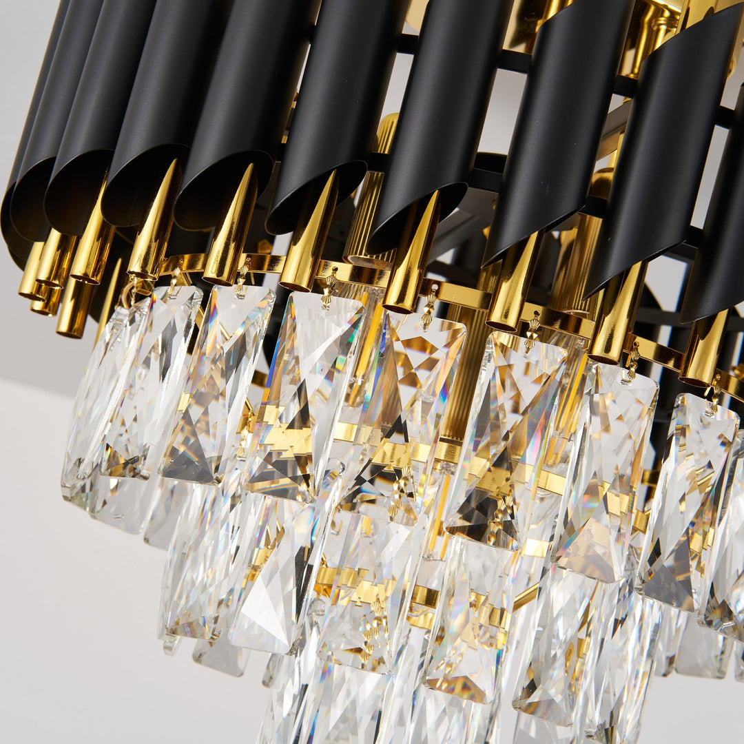 Moura Black & Gold Flush