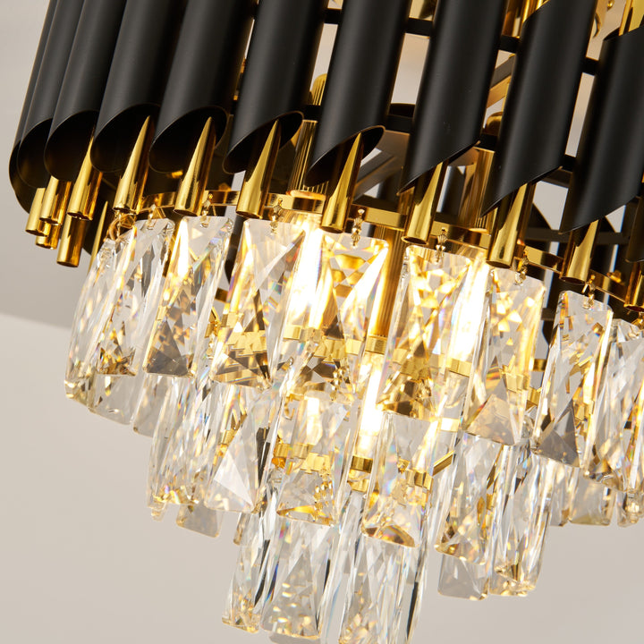 Moura Black & Gold Flush